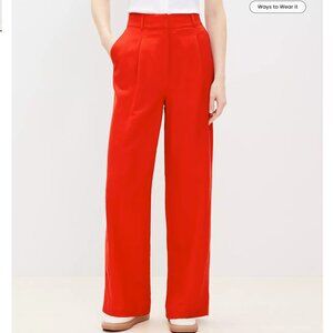 Peyton Trouser Pants in Linen Blend (NWT)